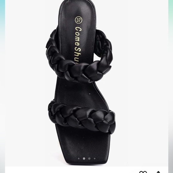 Braided Strap Block Heel Mules (3/$20) - Picture 5 of 7